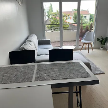 Apartamento Cosy F2 Avec Balcon Proche De Paris Et Cdg #jo2024 *